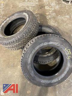 (3) Goodyear Wrangler Kevlar Tires